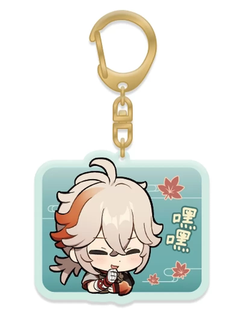 Genshin Impact Acrylic Keychain Emoji