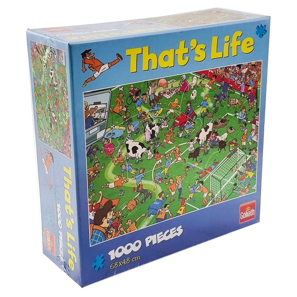 Thats Life 1000 Piece Jigsaw - Football