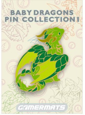 Green Dragon from Dragons Pin Set 1 - 2 Pin