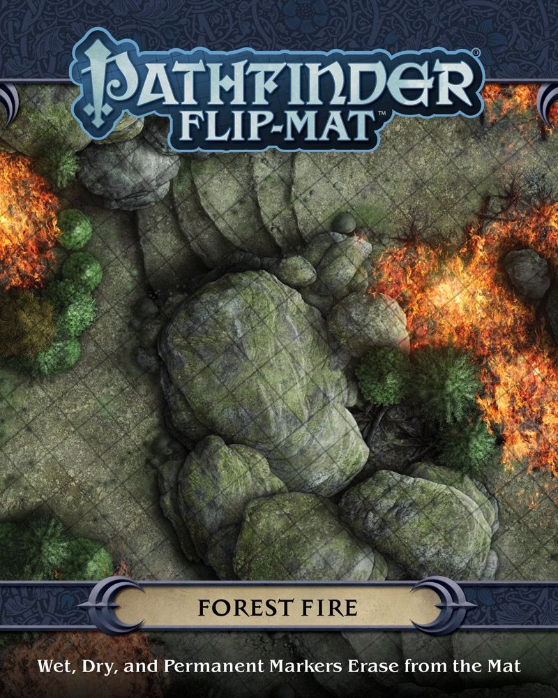 Pathfinder Flip Mat Forest Fire