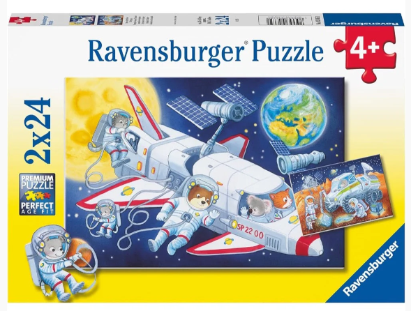 Ravensburger - Journey through Outer Space 2x24 Piece Jigsaw