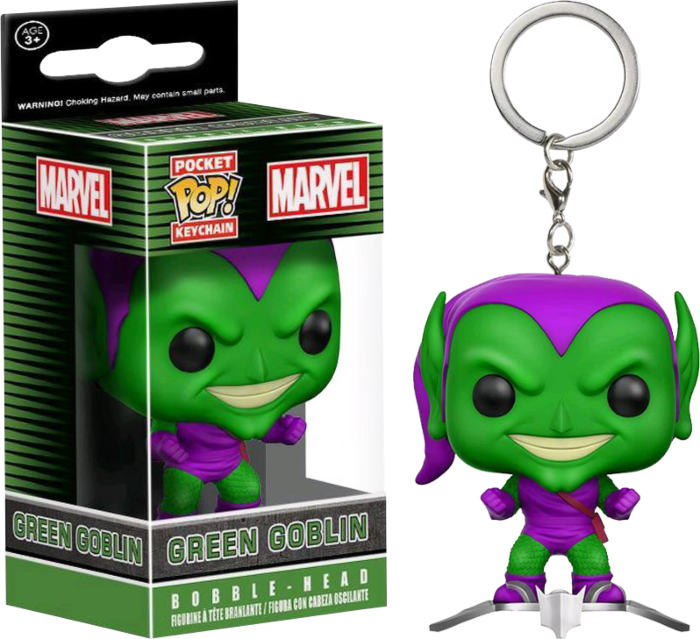 Marvel - Green Goblin Glide Pop! Keychain