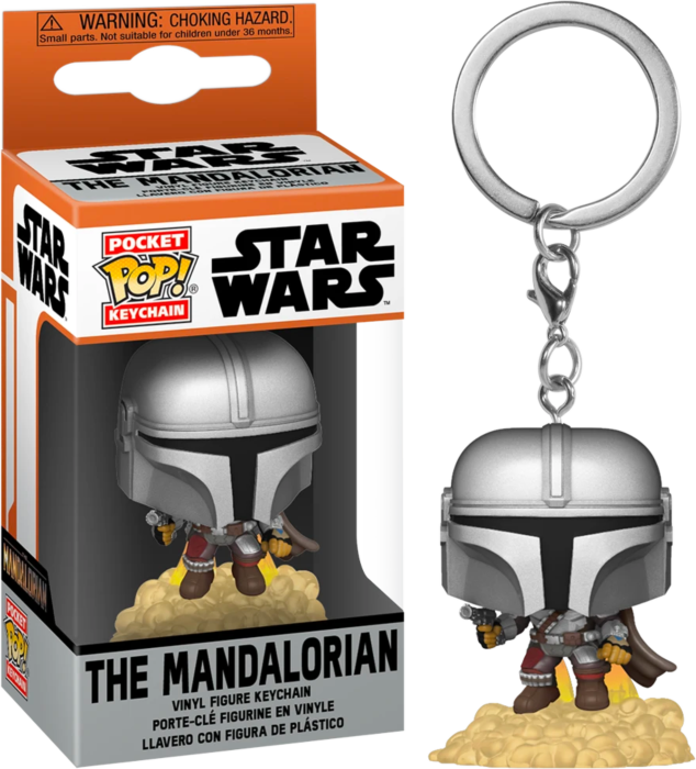 Star Wars: Mandalorian - Mando Blast Pop! Keychain