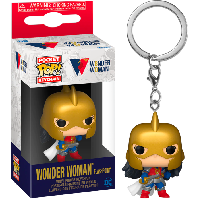 Wonder Woman 80th - Flashpoint Pop! Keychain