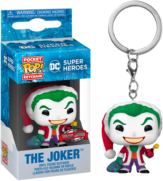 DC - Joker Holiday Pop! Keychain RS