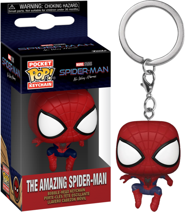 SpiderMan: NWH - Amazing Spiderman Pop! Keychain
