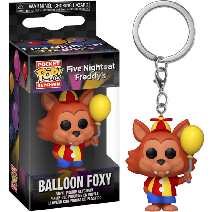 FnaF - Balloon Foxy Pop! Keychain