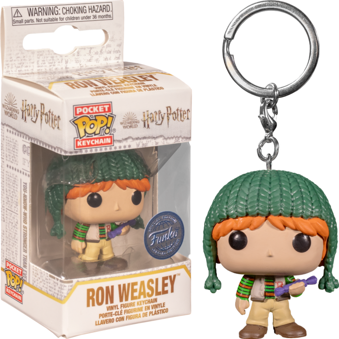 Harry Potter - Ron Holiday Pop! Keychain