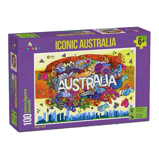 Funbox - Iconic Australia - 100 Piece Jigsaw