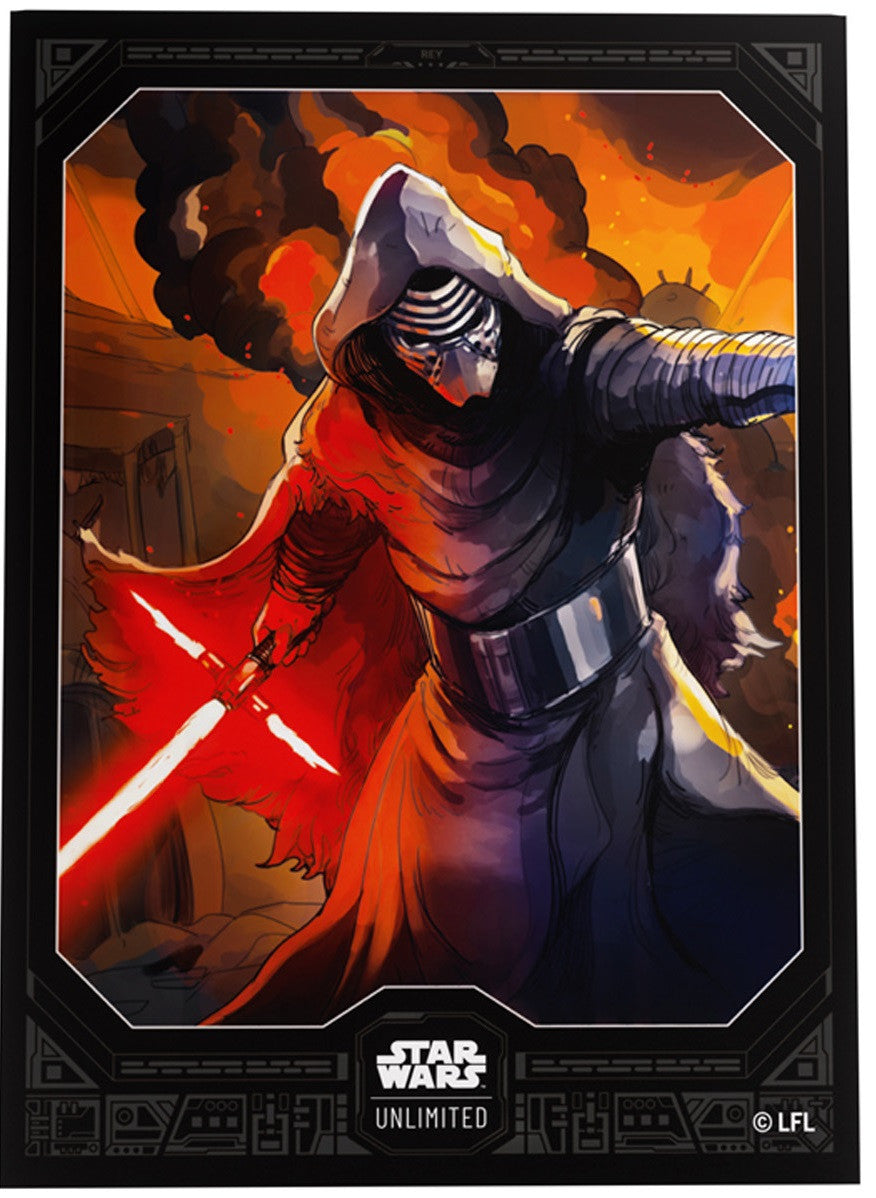 Gamegenic Star Wars Unlimited Art Sleeves - Kylo Ren