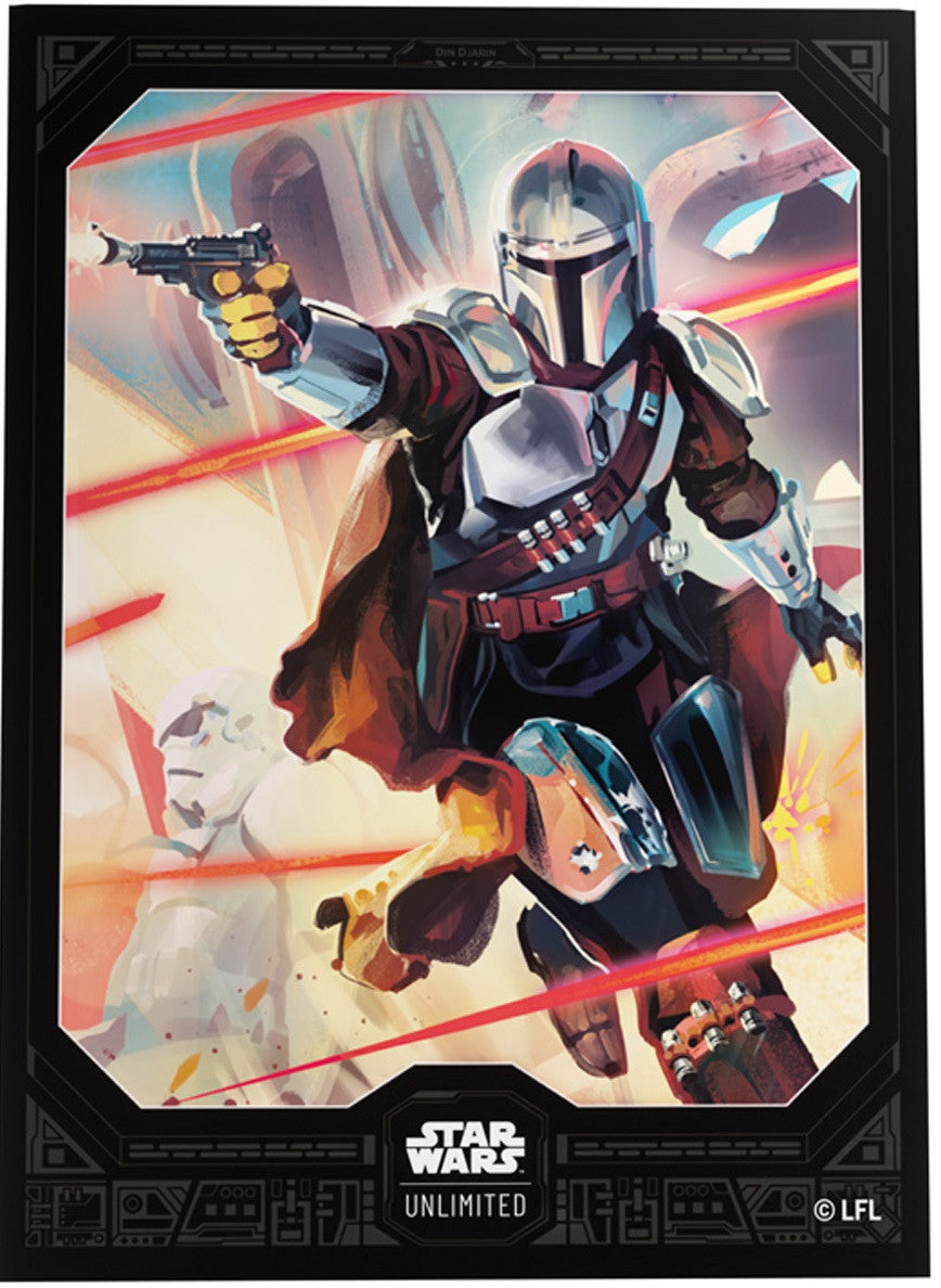 Gamegenic Star Wars Unlimited Art Sleeves - Mandalorian