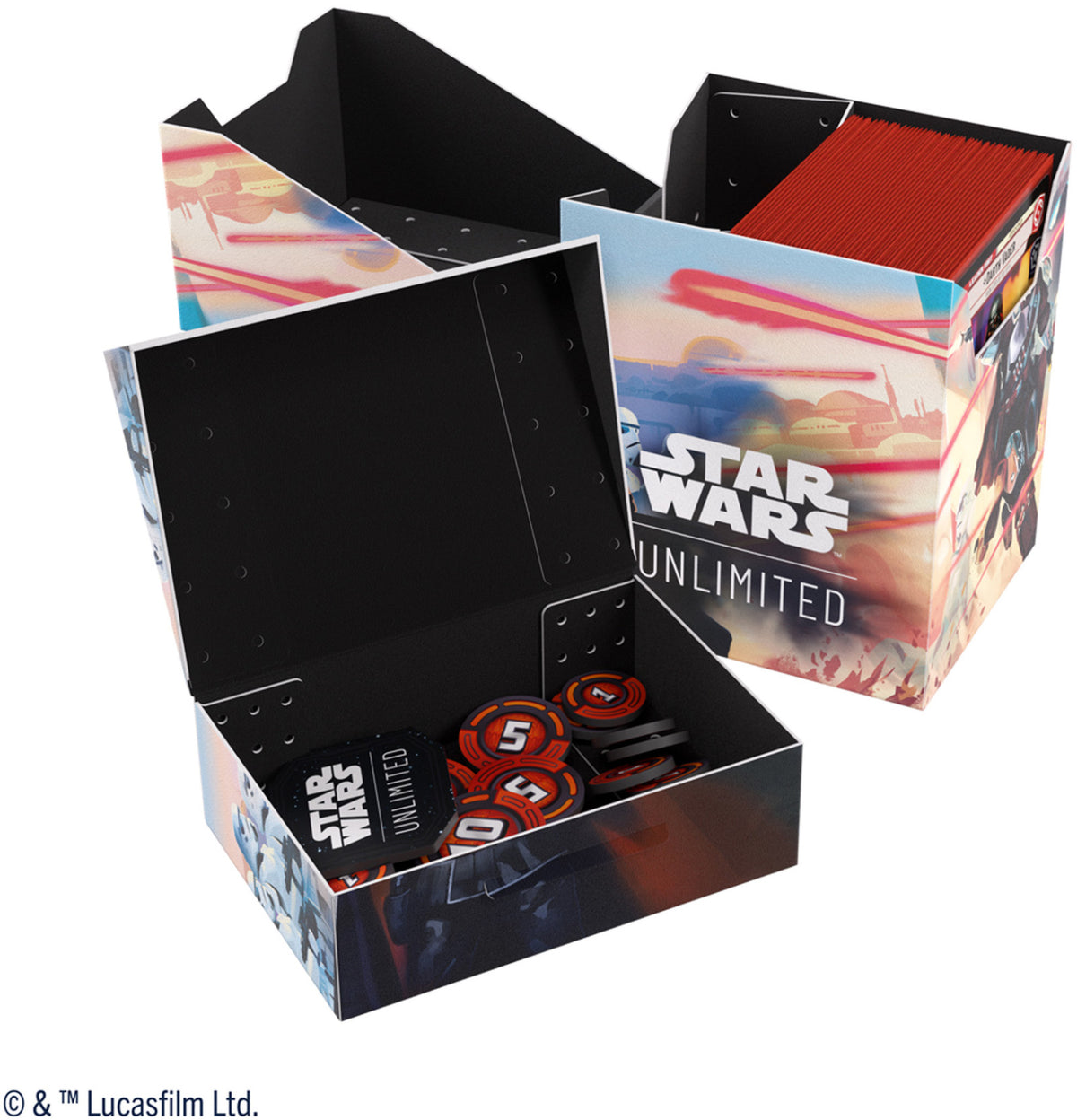 Gamegenic Star Wars Unlimited Soft Crate - Mandalorian/Moff Gideon