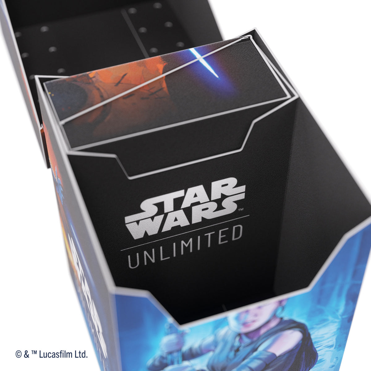 Gamegenic Star Wars Unlimited Soft Crate - Rey/Kylo Ren