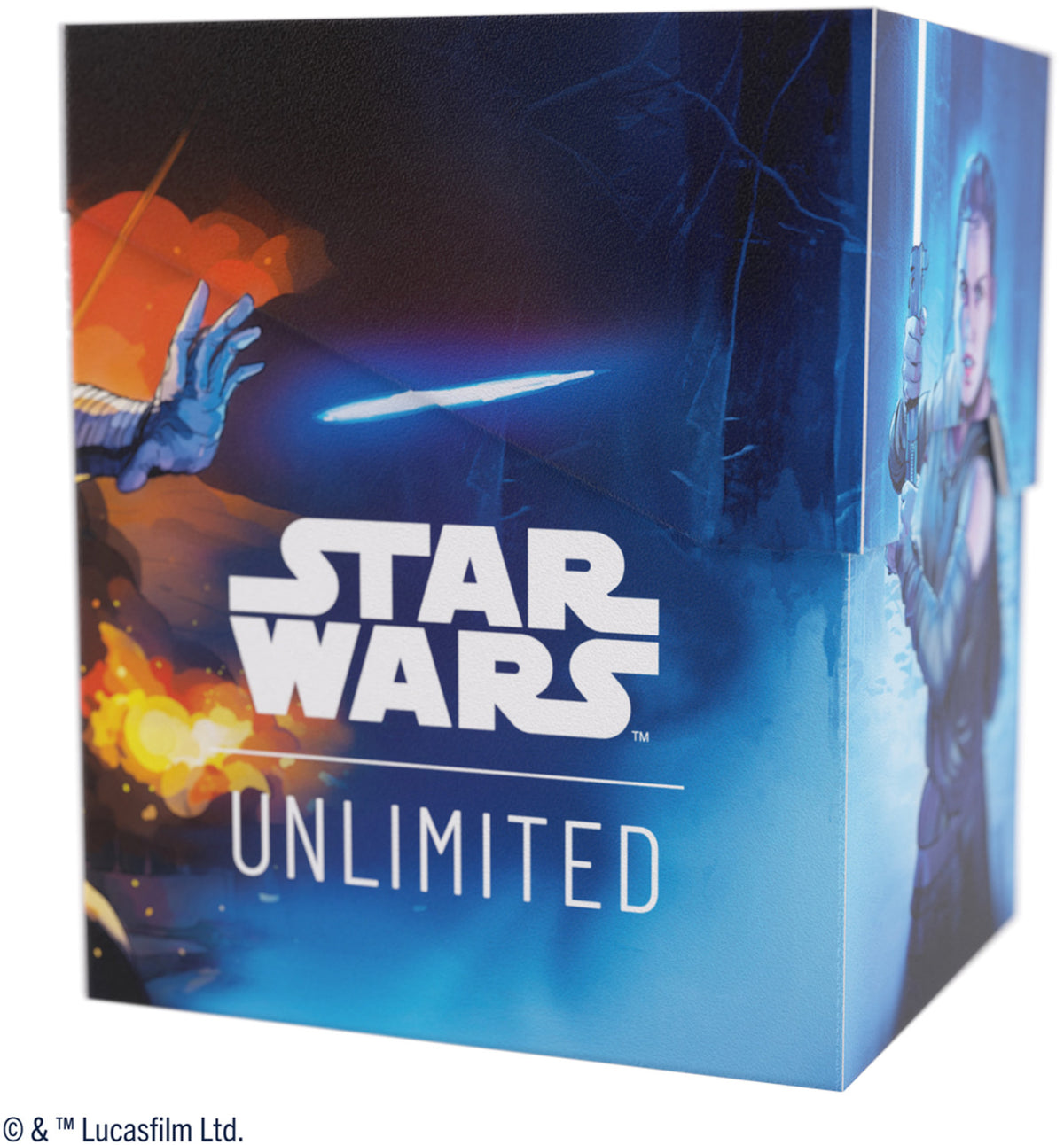 Gamegenic Star Wars Unlimited Soft Crate - Rey/Kylo Ren