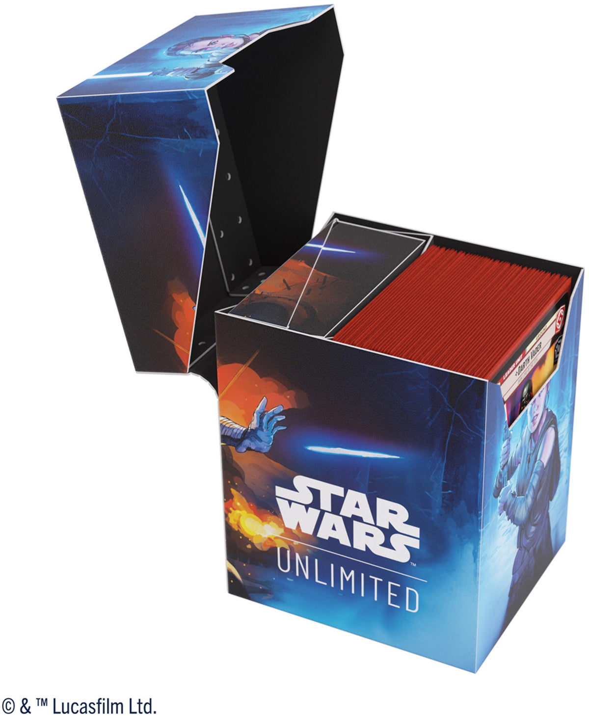 Gamegenic Star Wars Unlimited Soft Crate - Rey/Kylo Ren