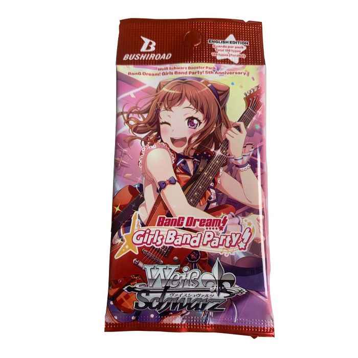 Weiss Schwarz - BanG Dream! Girls Band Party! 5th Anniversary Booster