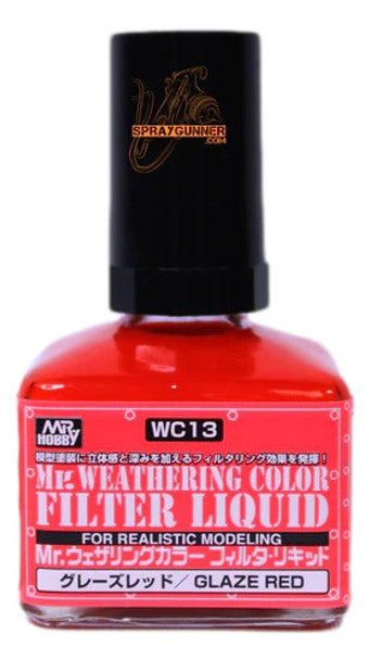 Mr Weathering Color Glaze Red