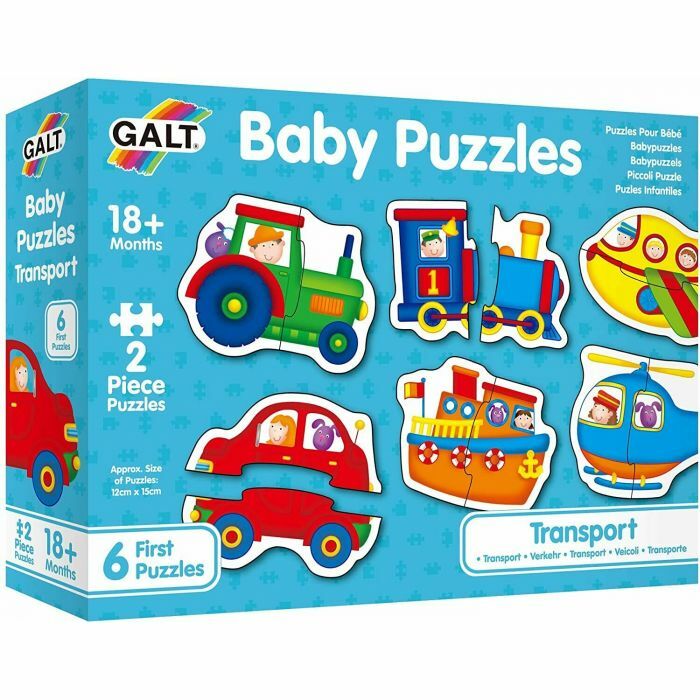 Galt Baby Puzzles Transport Set Of 6