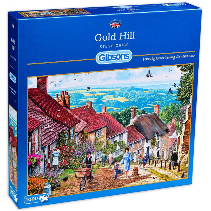 Gibsons - Gold Hill - Steve Crisp 1000 Piece Jigsaw