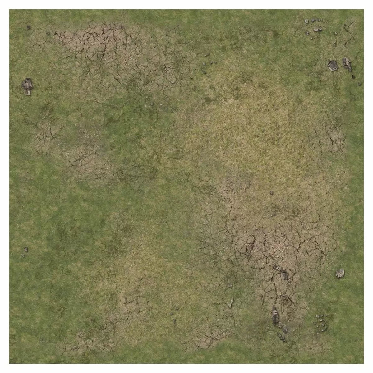 Battle Systems - Grassy Field Gaming Mat 2x2