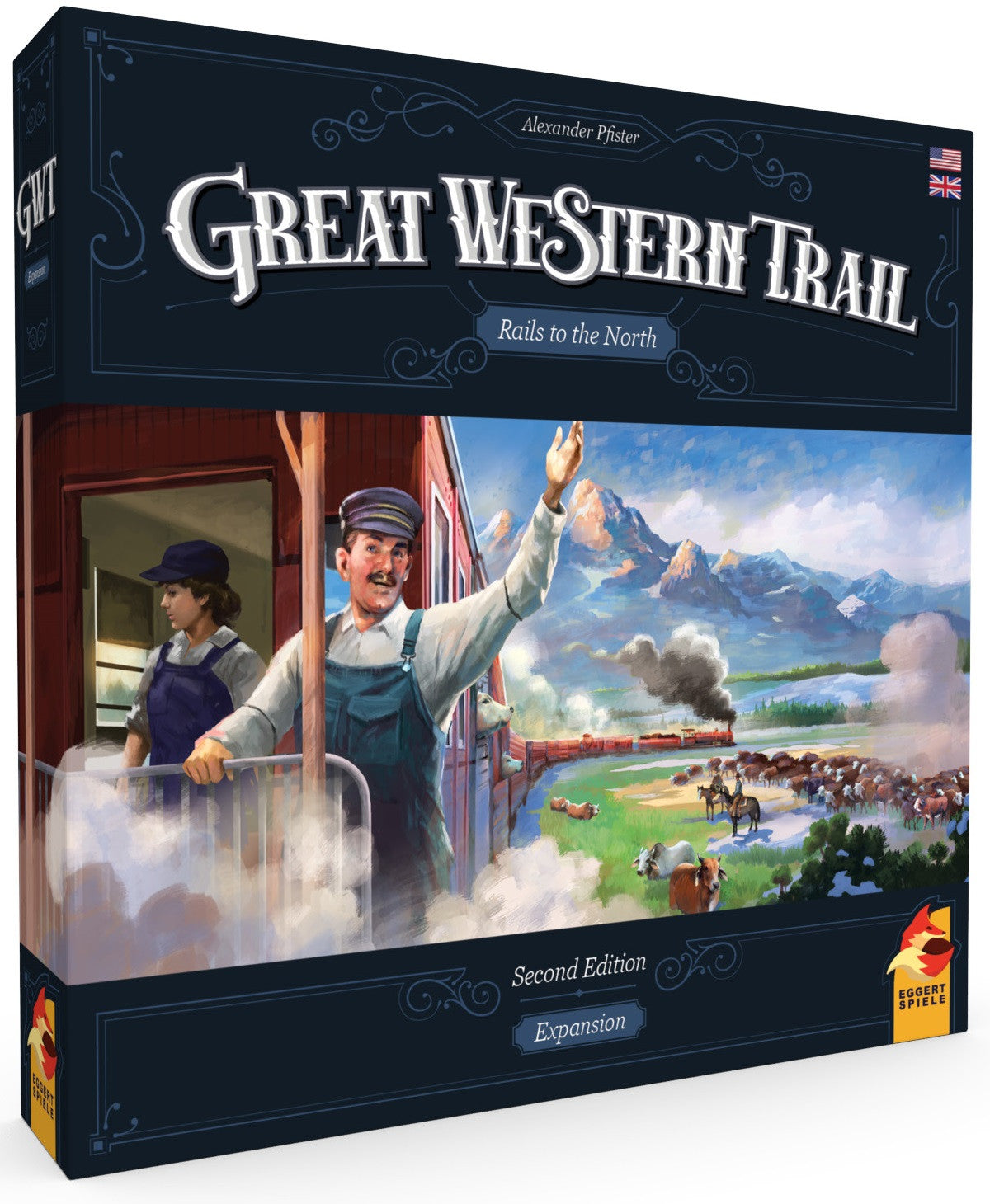 Great Western Trail Rails to the North Second Edition (Preorder)