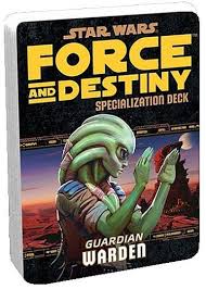 Star Wars RPG Force and Destiny Warden