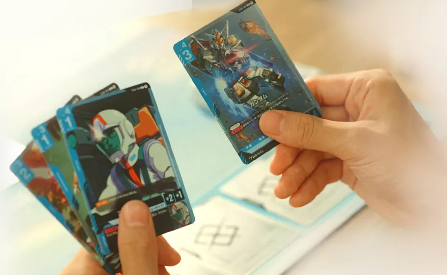 Sample of Gundam Card Game