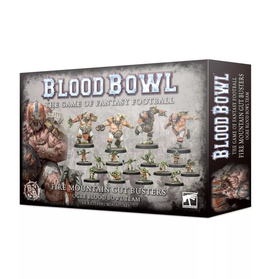 Blood Bowl - Orge Team - Fire mountain Gut Busters