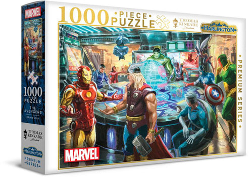 Harlington - Thomas Kinkade - Marvel - The Avengers 1000 Piece Jigsaw