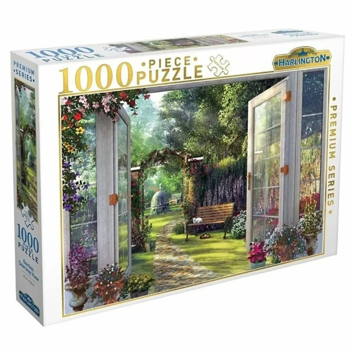 Harlington Garden Doorway 1000 Piece Jigsaw