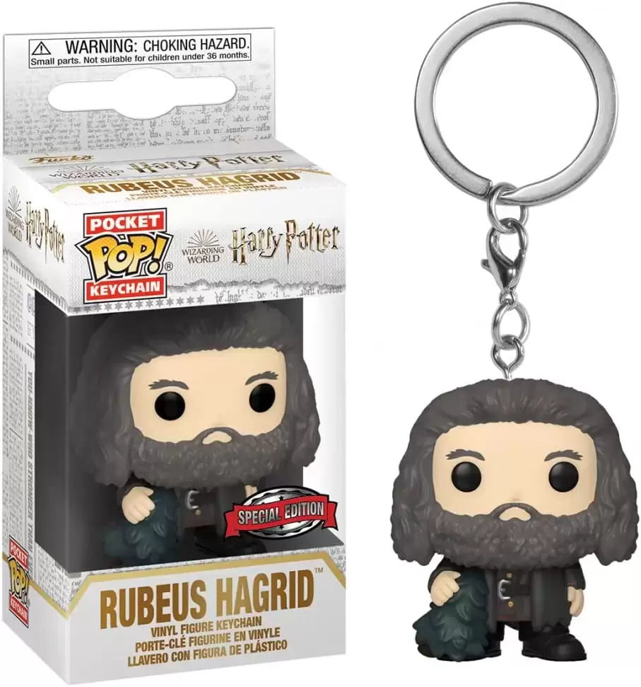 Harry Potter - Hagrid Holiday Pop! Keychain