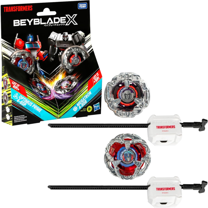 Beyblade X - Optimus Prime 4-60P + Megatron 4-80B