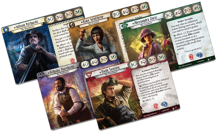 Arkham Horror LCG The Feast of Hemlock Vale Investigator Expansion