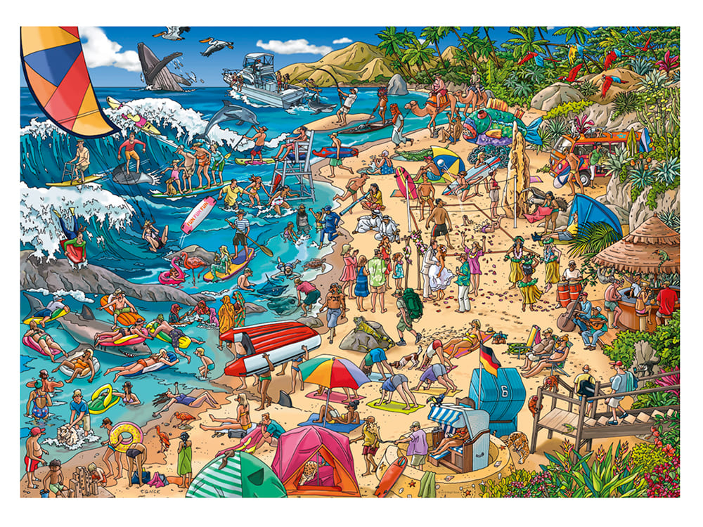Heye - Puzzle Poster - Tanck (Seashore)