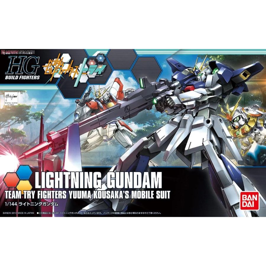 Hgbf 1/144 Lightning Gundam