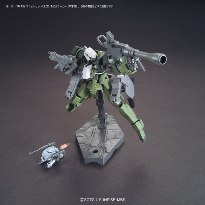 Hg 1/144 Ms Option Set 2 &amp; Cgs Mobile Worker Space Type