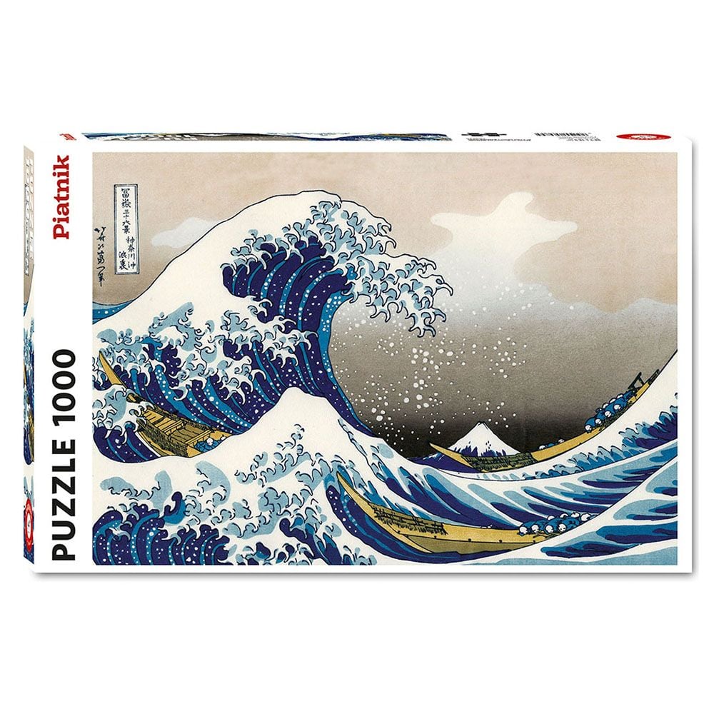 Hokusai The Great Wave 1000 Piece Jigsaw