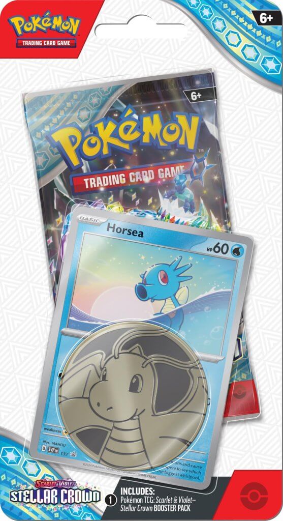 Pokemon TCG Scarlet &amp; Violet 7 Stellar Crown Checklane Blister (Preorder)