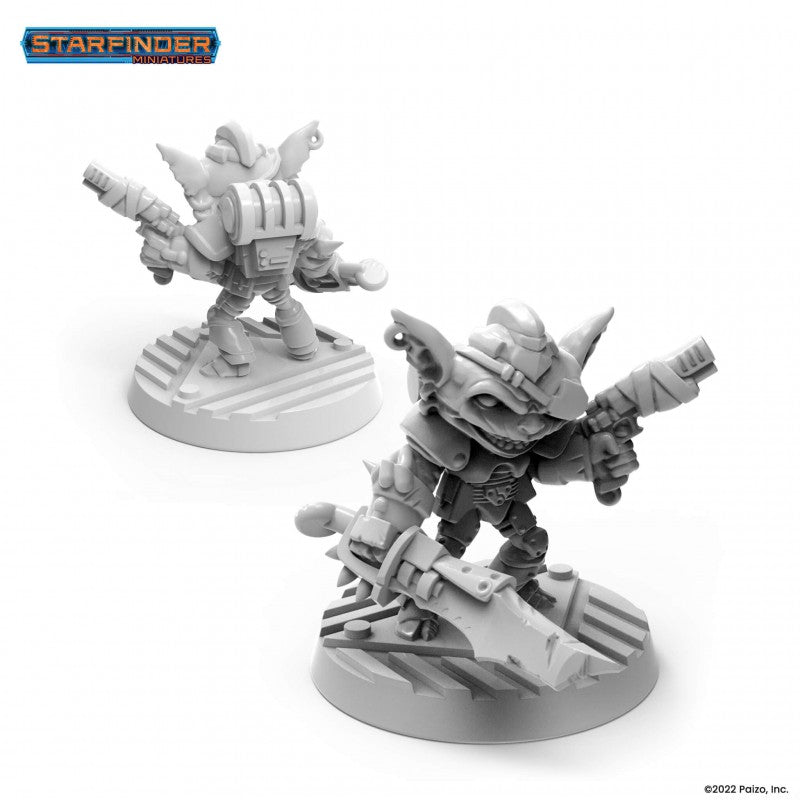 Starfinder Masterclass Miniatures: Space Goblin War Band