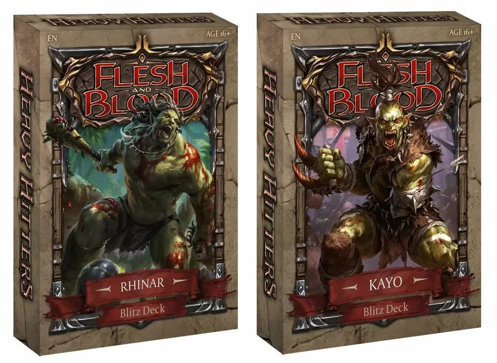 Flesh and Blood TCG - Heavy Hitters Blitz Deck