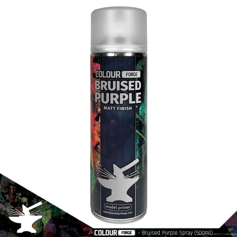 Colour Forge - Aerosol Spray Primer - Bruised Purple 500ml