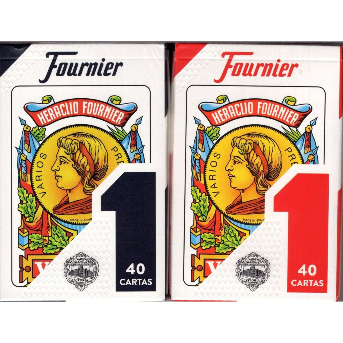 Heraclio Fournier No. 1 Spanish Playing Cards Playing Cards (Preorder)