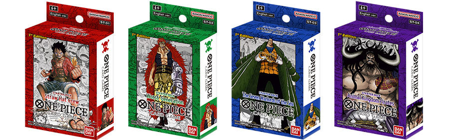 One Piece Card Game - Starter Deck Super Pre-Release Version (ST-01)