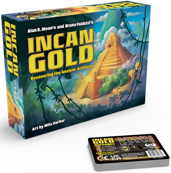 Incan Gold 2024 Edition (Inc New Dangers Expansion) (Preorder)