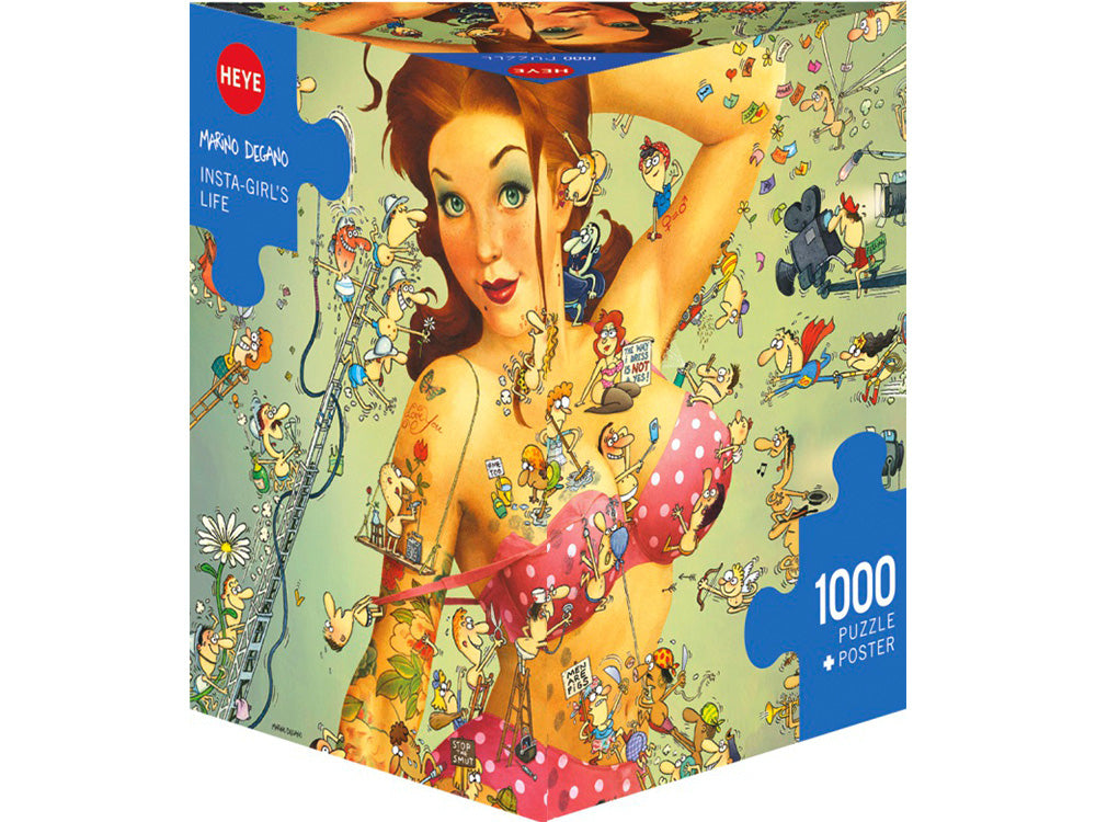 HEYE Degano, Insta-Girls Life 1000 Piece Jigsaw