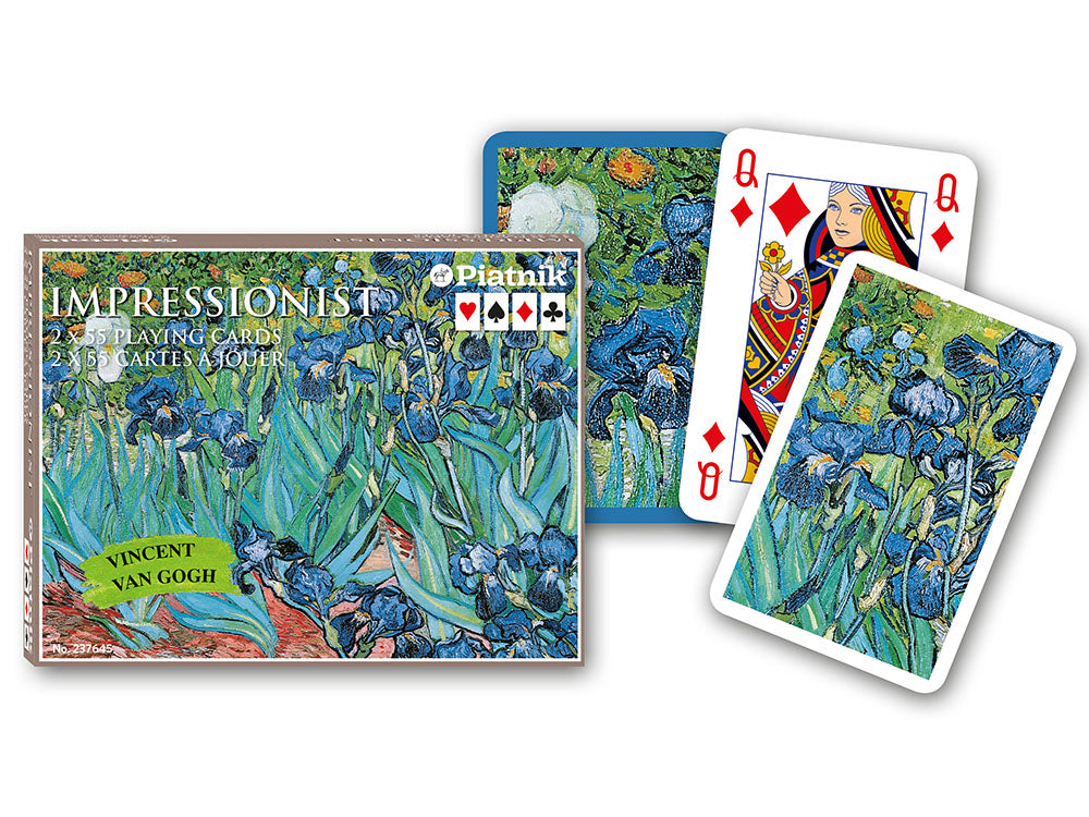 Iris Van Gogh: Double Deck Playing Cards Piatnik