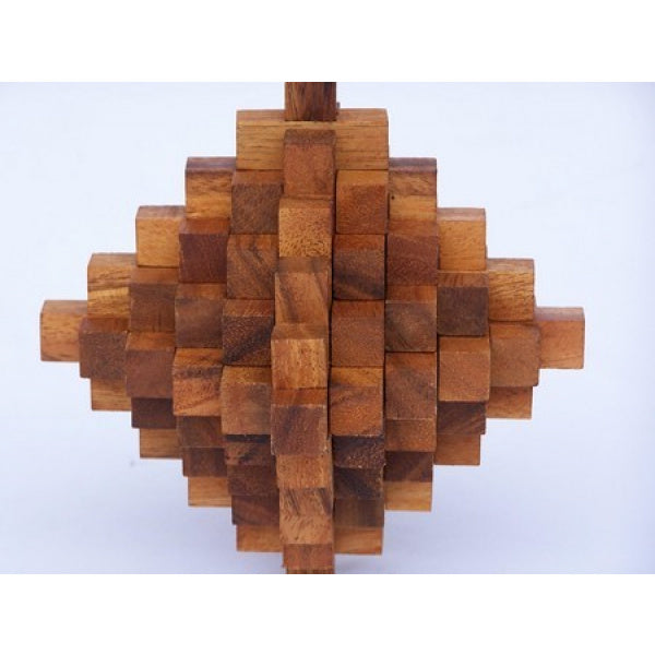 51pc Wooden Crystal Puzzle