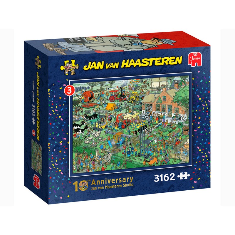 Jan Van Haasteren Farm Visit 3162 Piece Jigsaw