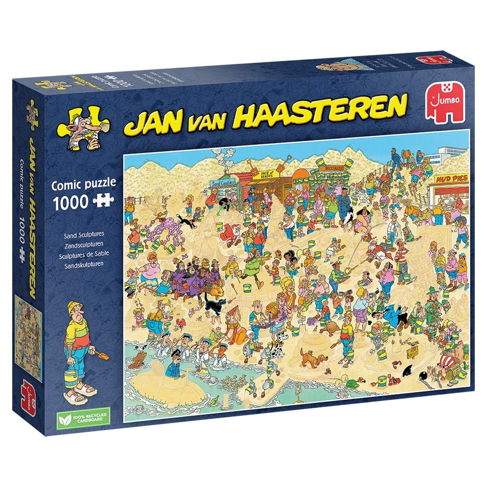 Jan Van Haasteren - Sand Sculptures 1000 Piece Jigsaw