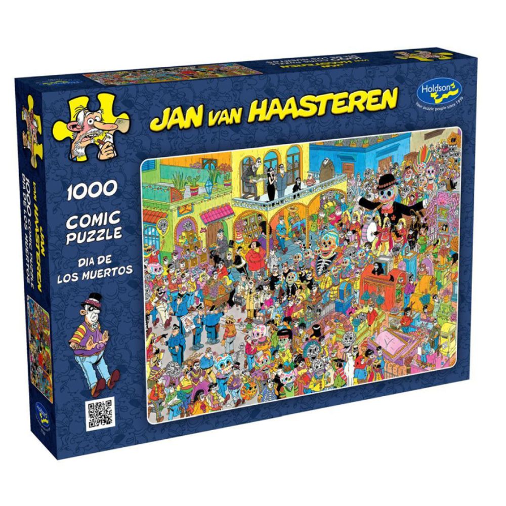Jan Van Haasteren - Dia De Los Muertos 1000 Piece Jigsaw